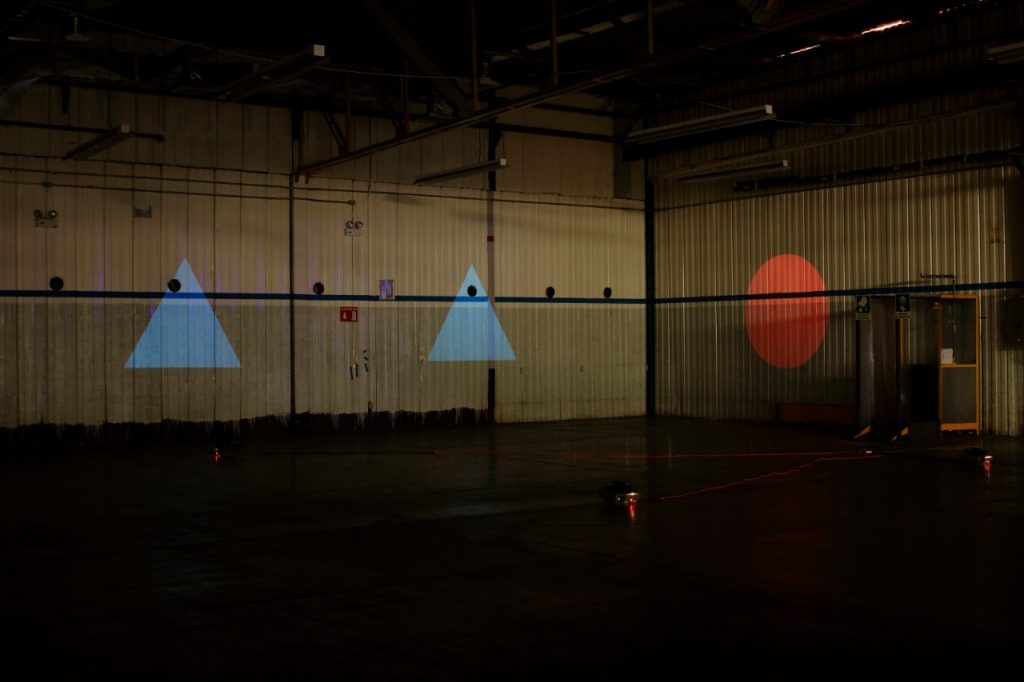 Sin título (Cuadrado, círculo, triángulo, rojo, amarillo, azul), 2020 : Francisco Ugarte