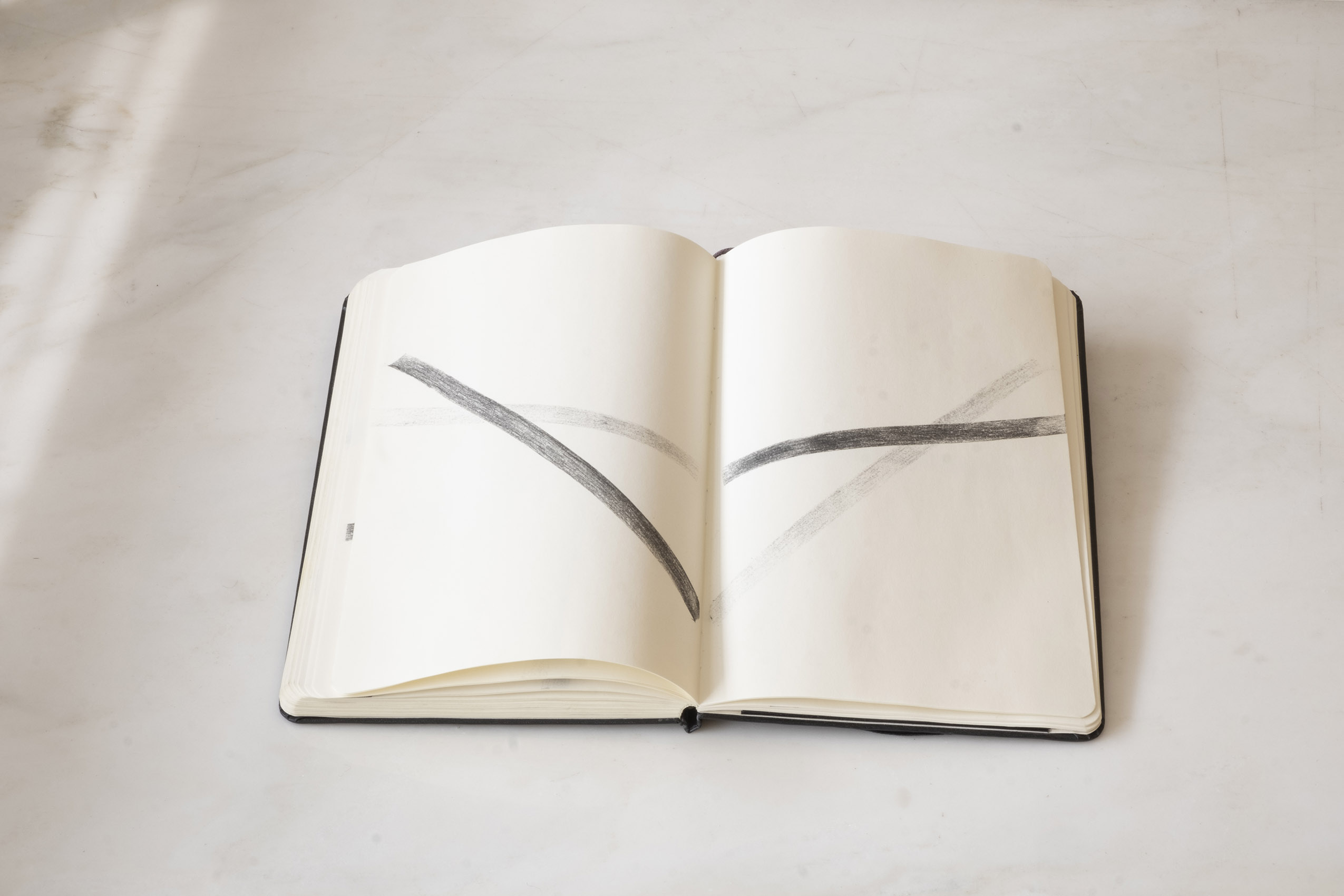 Sin título (Calca cruces, libreta), 2015 : Francisco Ugarte