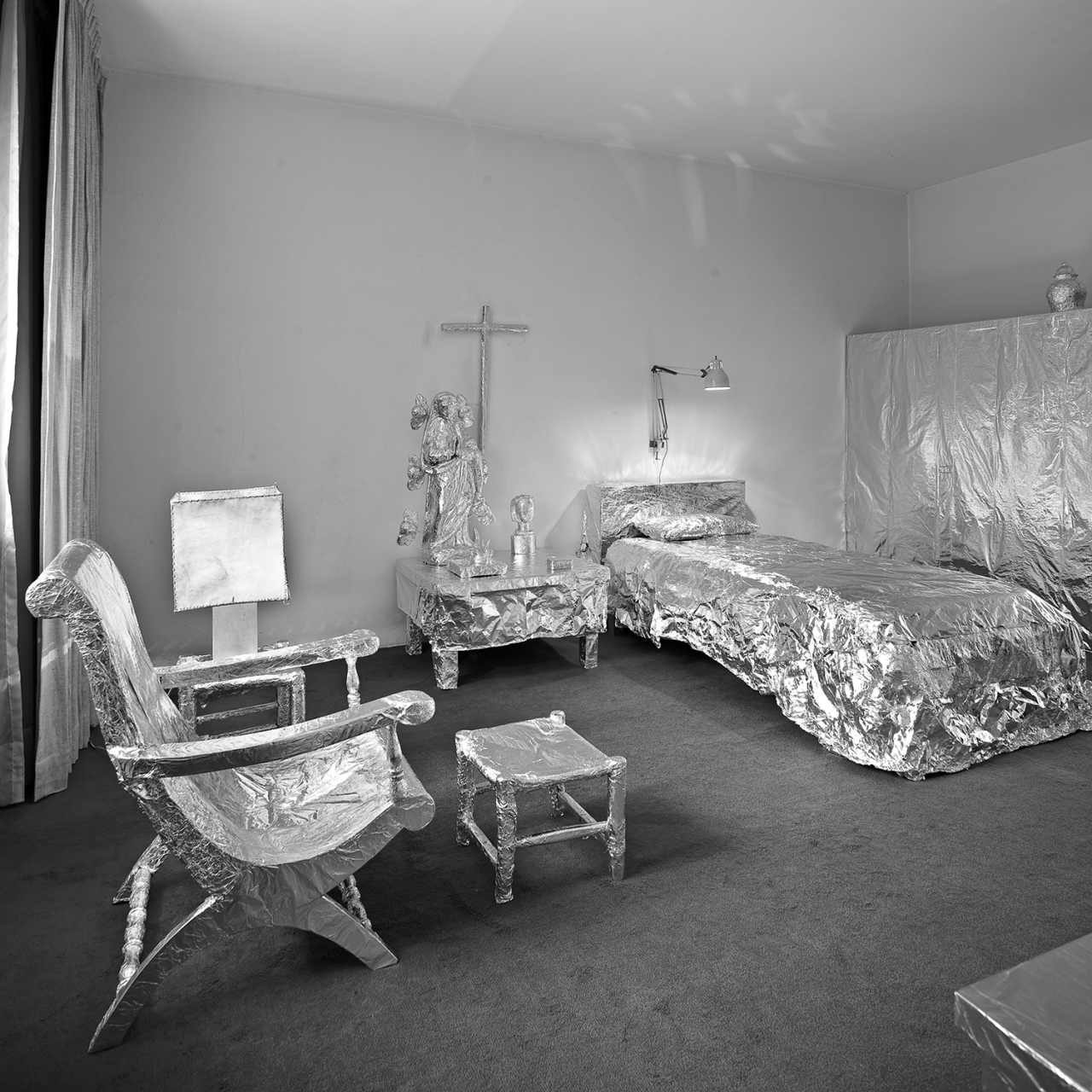 Intervención a la Casa Barragán, políptico, 2015 : Francisco Ugarte