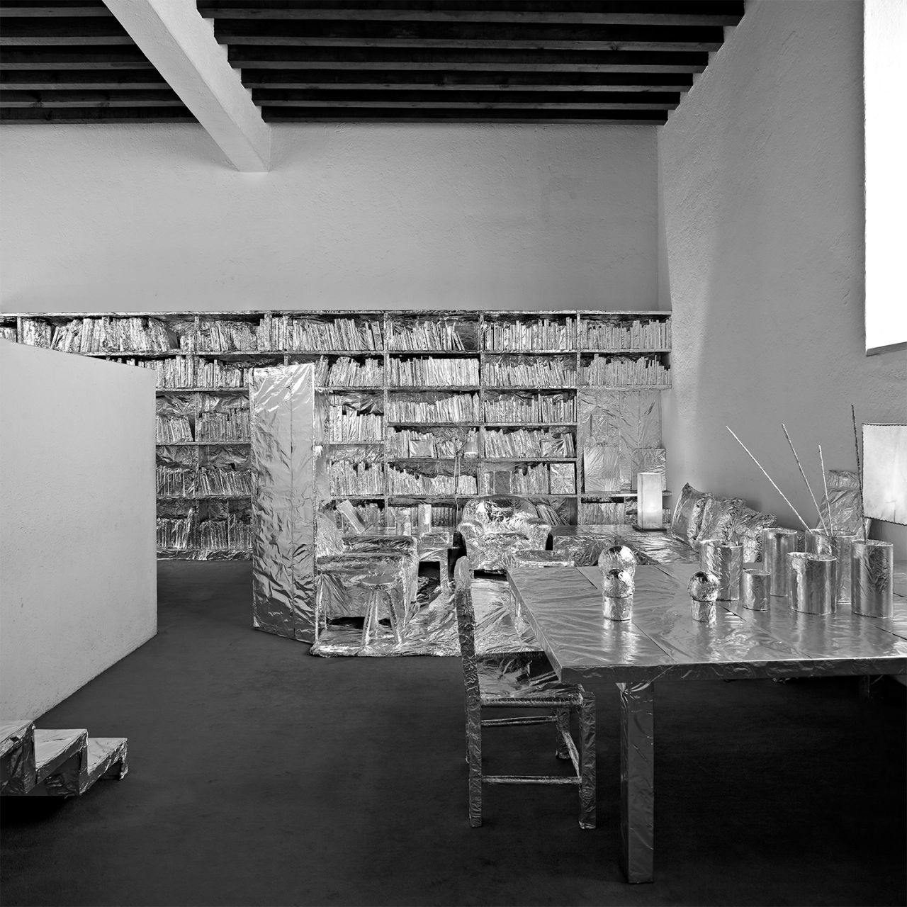 Intervención a la Casa Barragán, políptico, 2015 : Francisco Ugarte