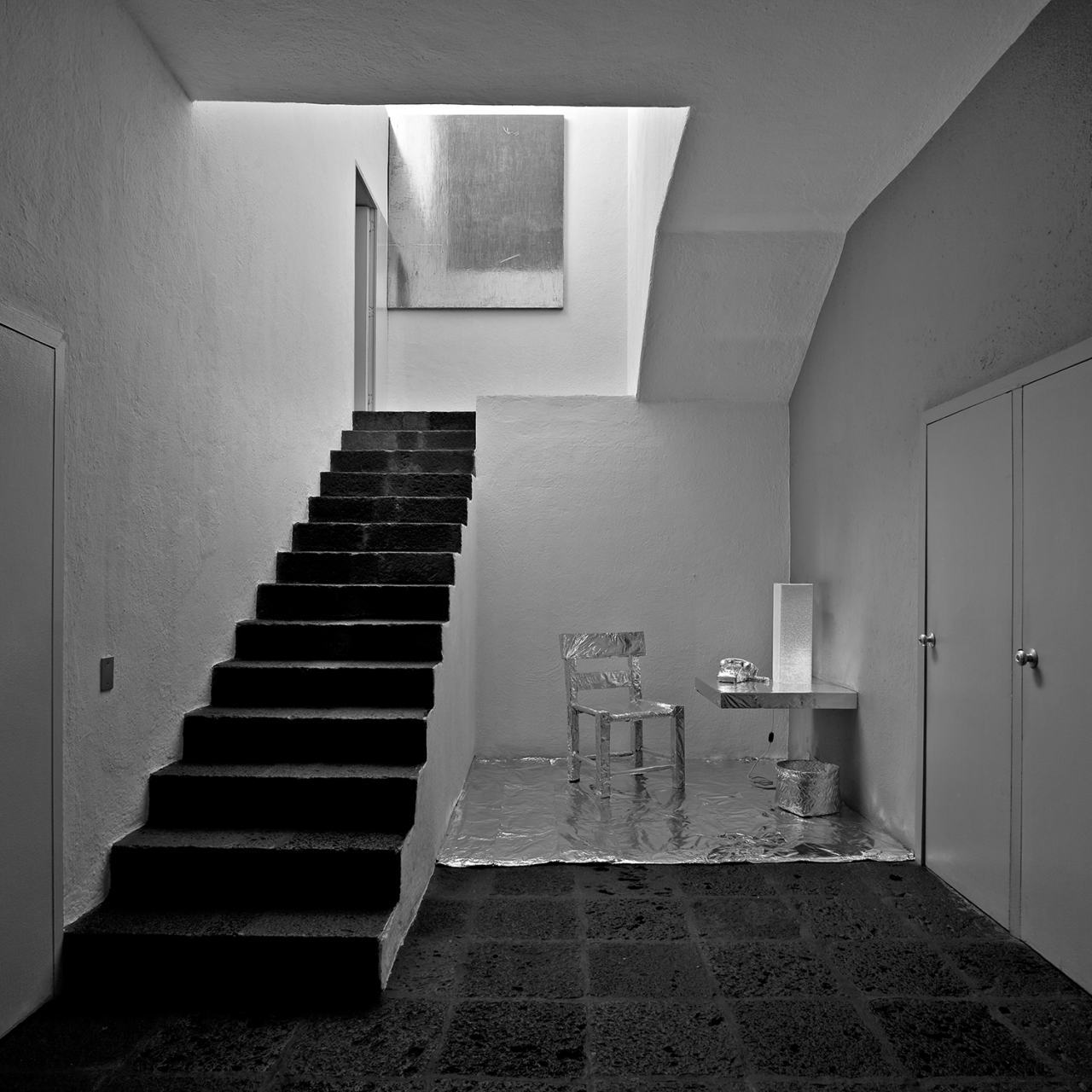 Intervención a la Casa Barragán, políptico, 2015 : Francisco Ugarte