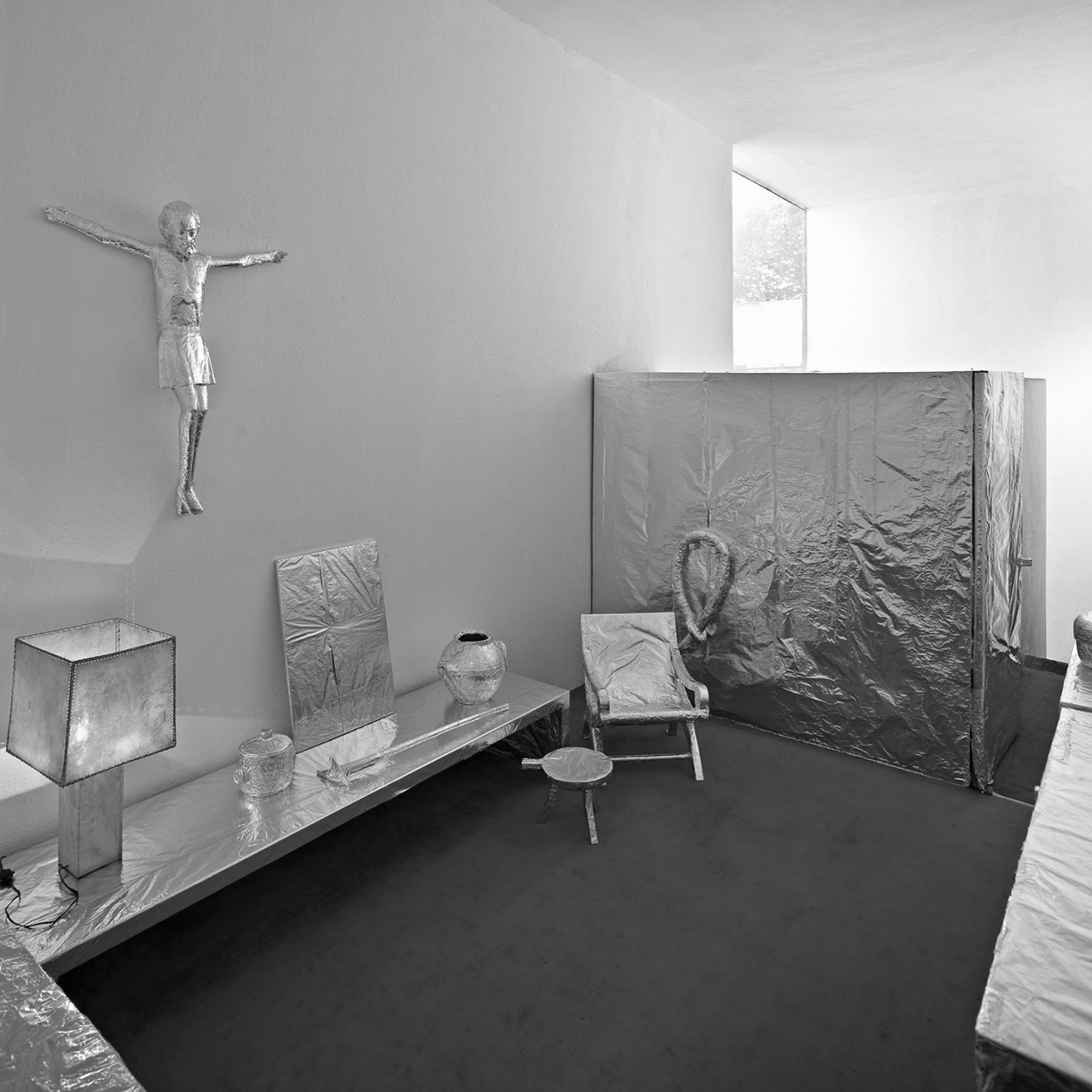 Intervención a la Casa Barragán, políptico, 2015 : Francisco Ugarte