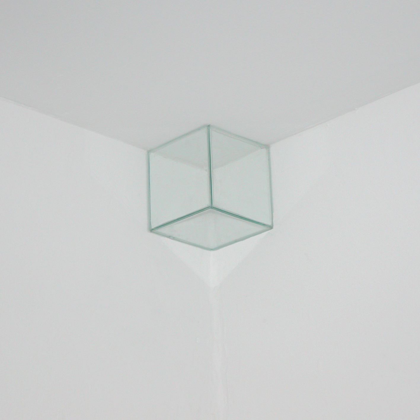 Sin título, (Cubo de cristal), 2003 : Francisco Ugarte