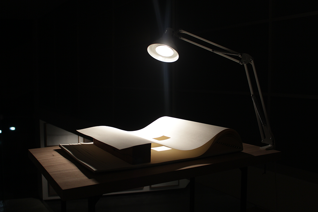 Sin título (Proyección sobre papel), 2013 : Francisco Ugarte