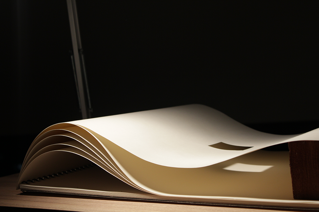 Sin título (Proyección sobre papel), 2013 : Francisco Ugarte