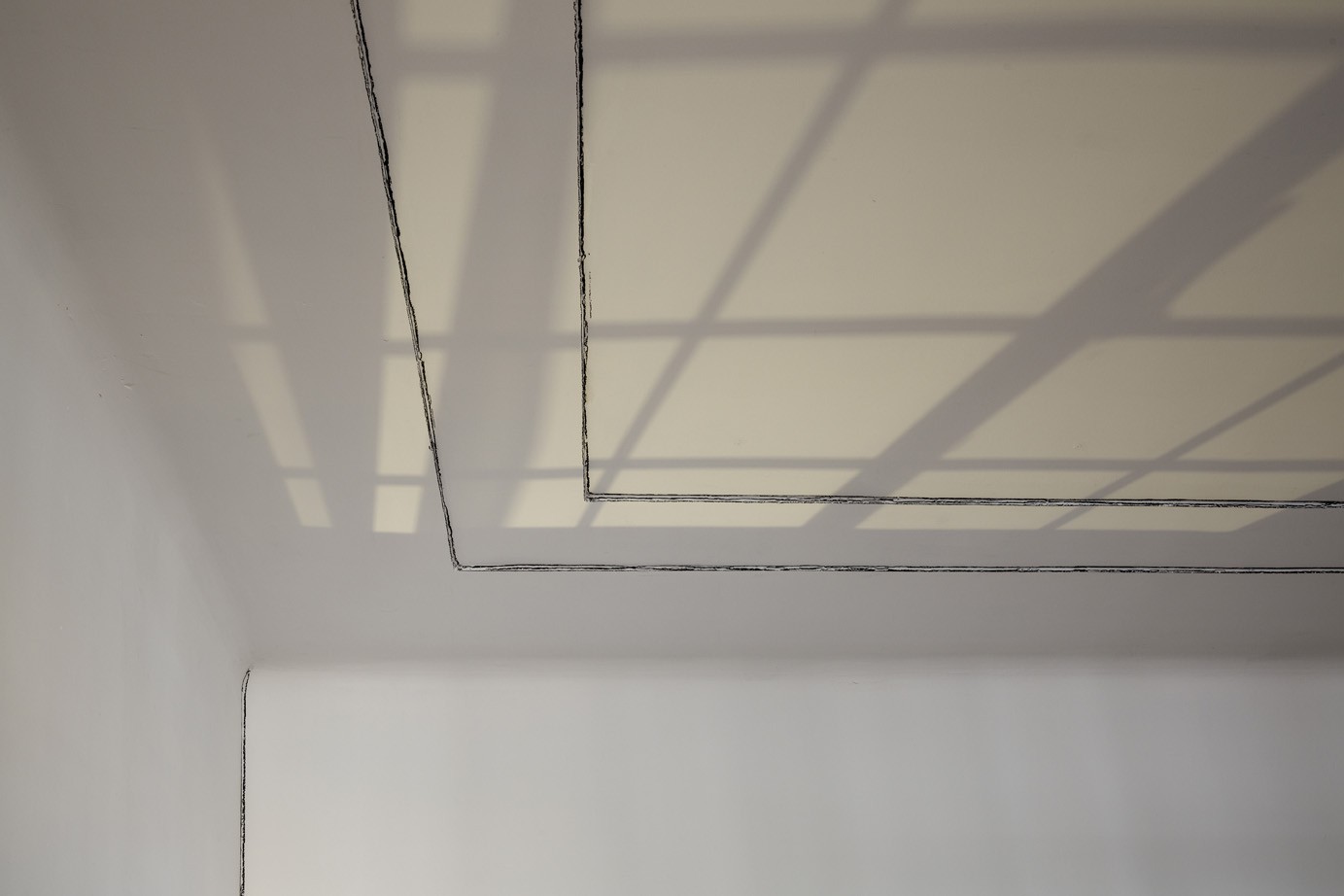 Sin título (Grafito en aristas), 2015 : Francisco Ugarte