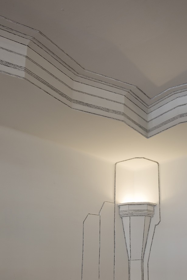 Sin título (Grafito en aristas), 2015 : Francisco Ugarte