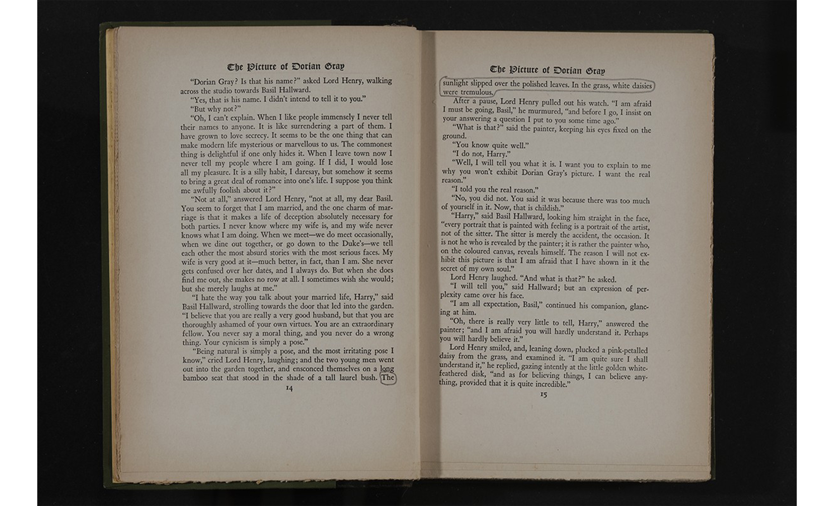 Paisajes literarios (El retrato de Dorian Gray, Oscar Wilde), libro, 2015 : Francisco Ugarte