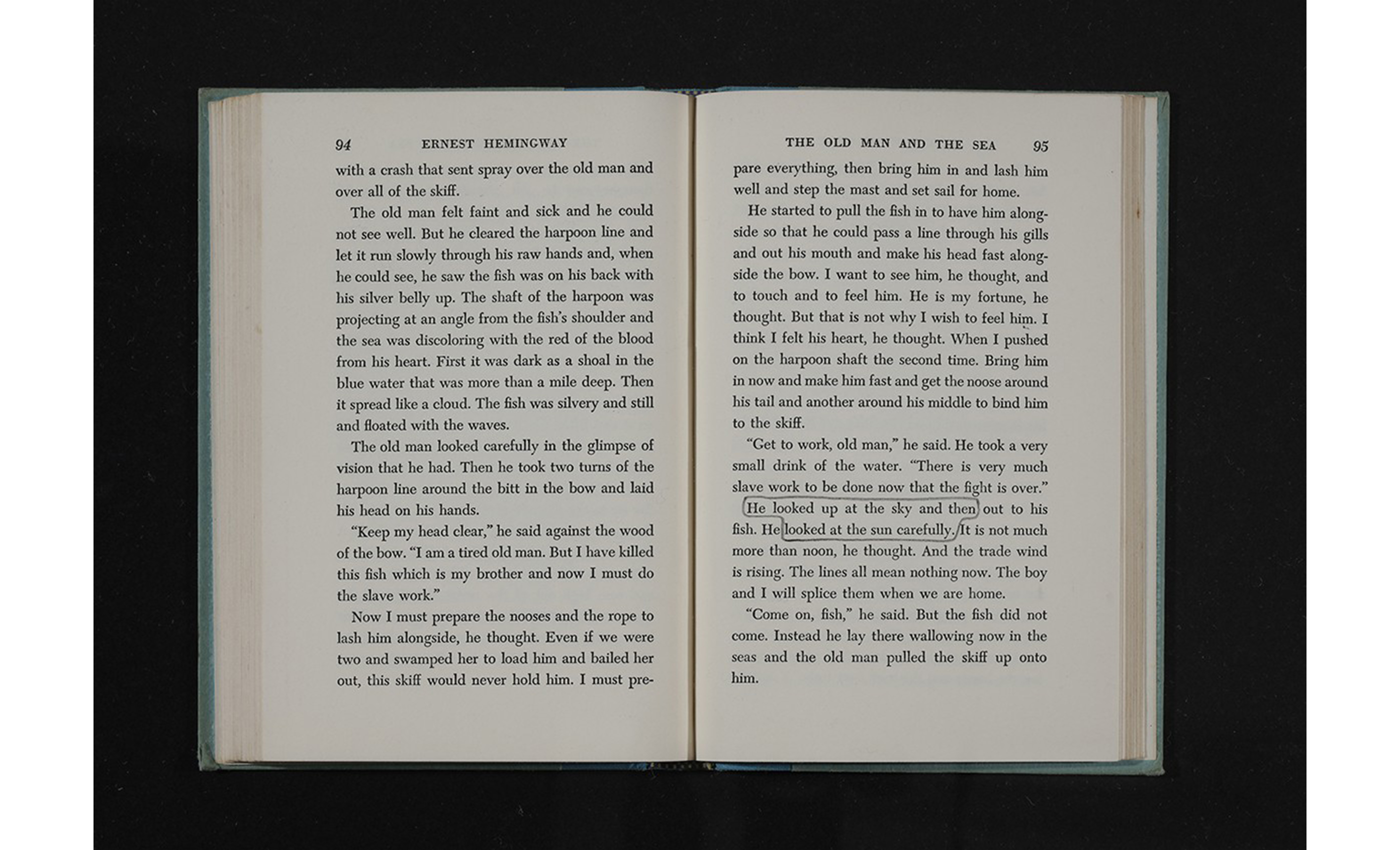 Paisajes literarios (El viejo y el mar, Ernest Hemingway), libro, 2015 : Francisco Ugarte