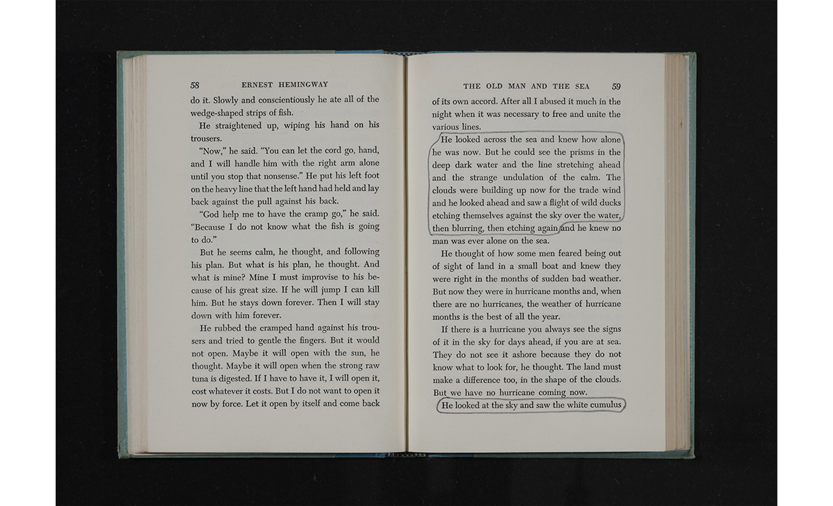 Paisajes literarios (El viejo y el mar, Ernest Hemingway), libro, 2015 : Francisco Ugarte