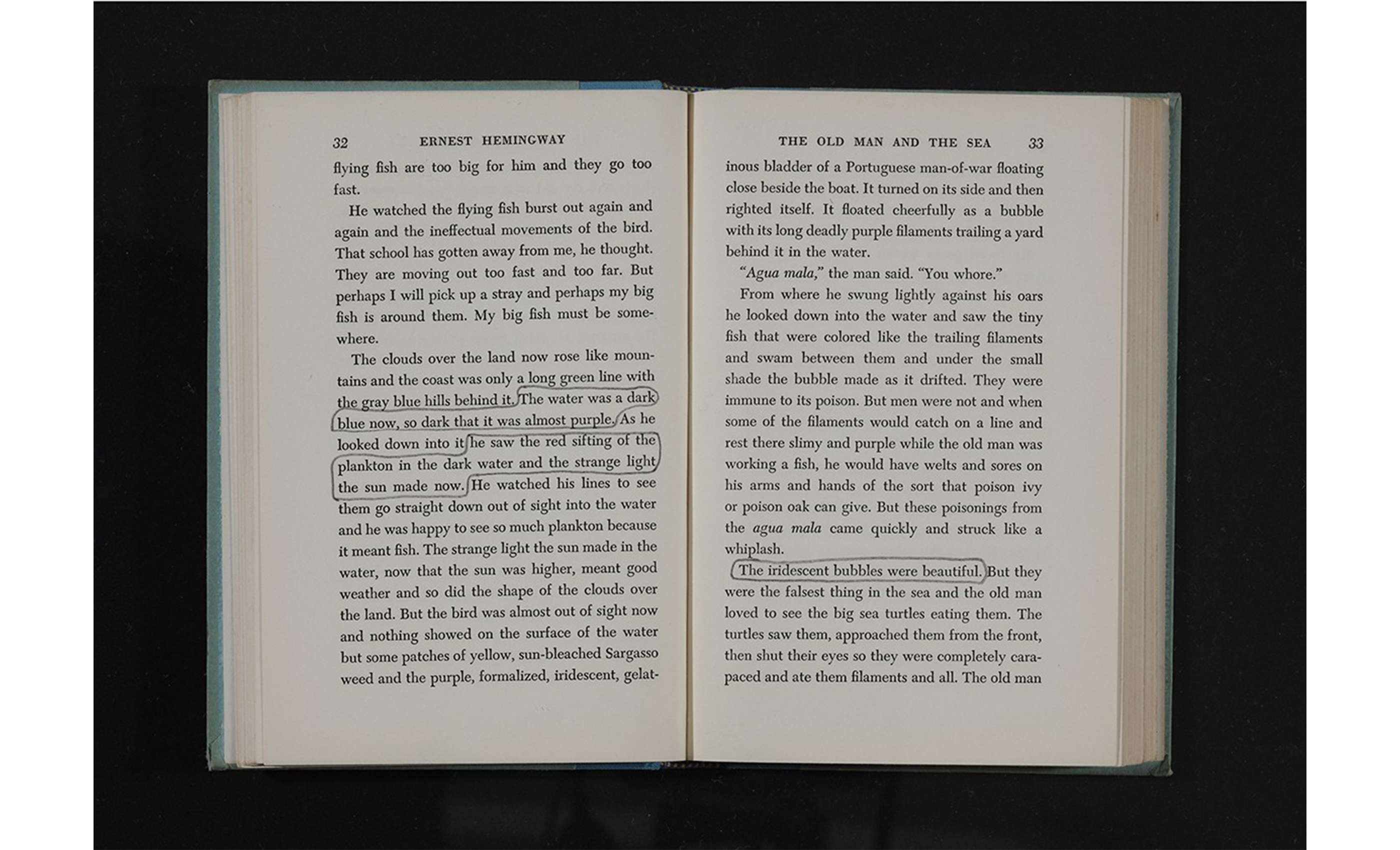 Paisajes literarios (El viejo y el mar, Ernest Hemingway), libro, 2015 : Francisco Ugarte