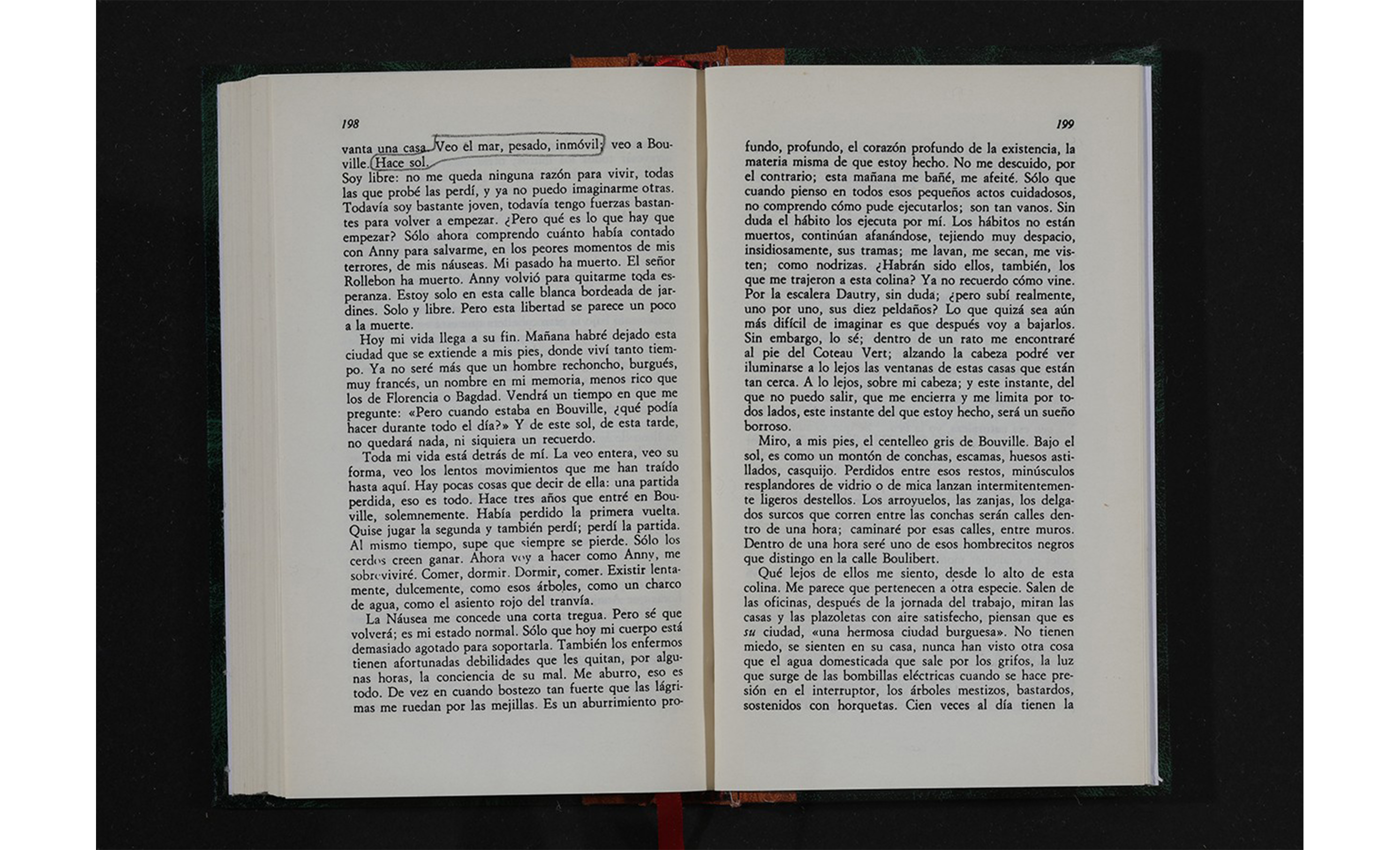 Paisajes literarios (La náusea, Jean-Paul Sartre), libro, 2015 : Francisco Ugarte