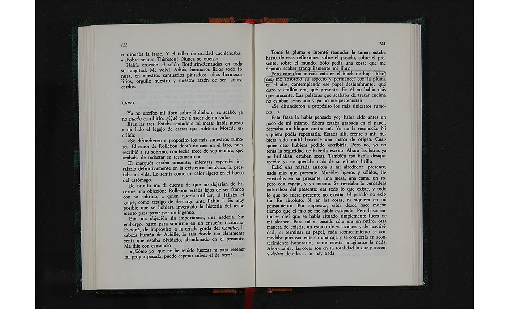 Paisajes literarios (La náusea, Jean-Paul Sartre), libro, 2015 : Francisco Ugarte