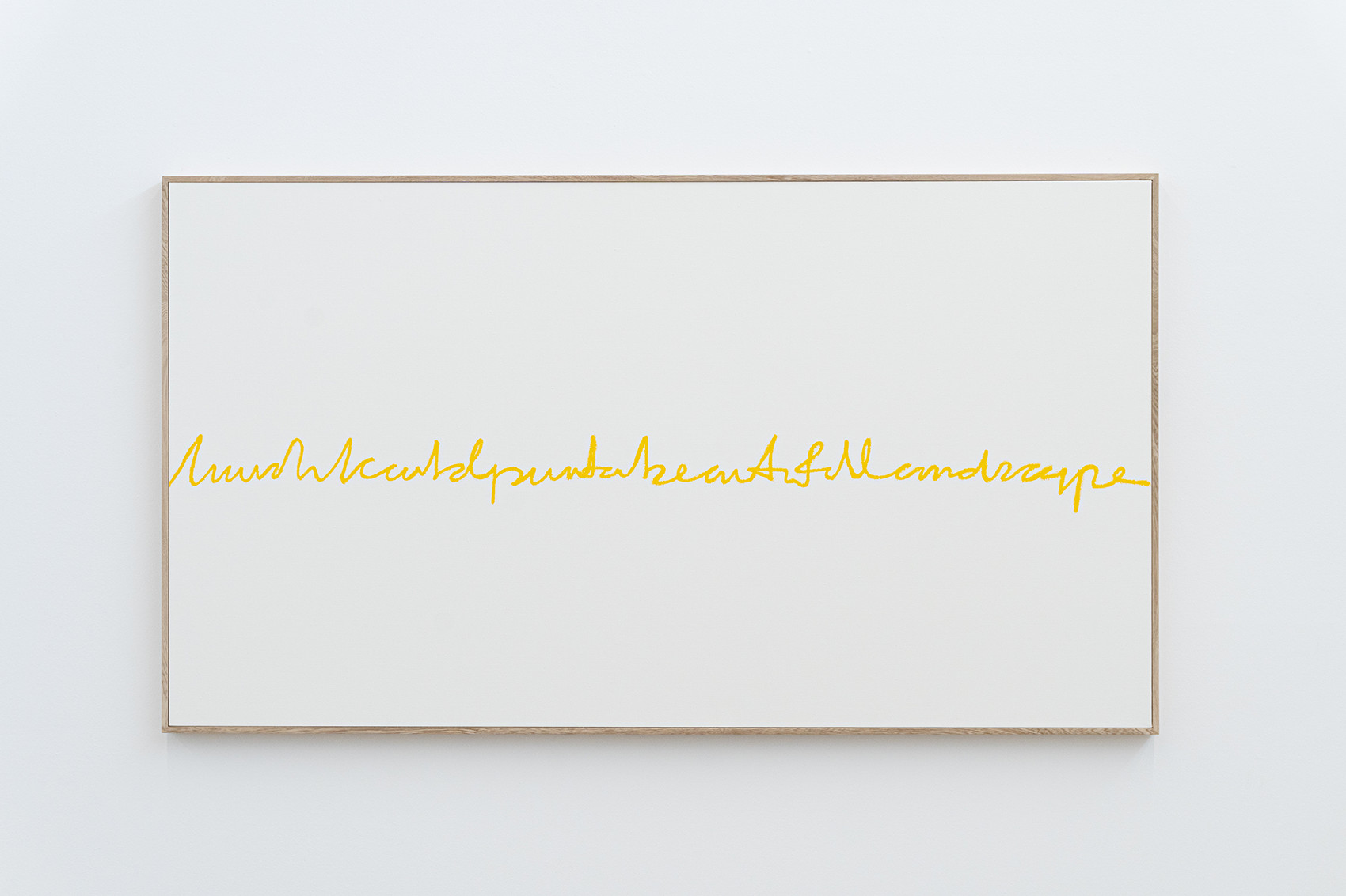 I wish I could Paint a Beautiful Landscape,2007-2024 : Francisco Ugarte