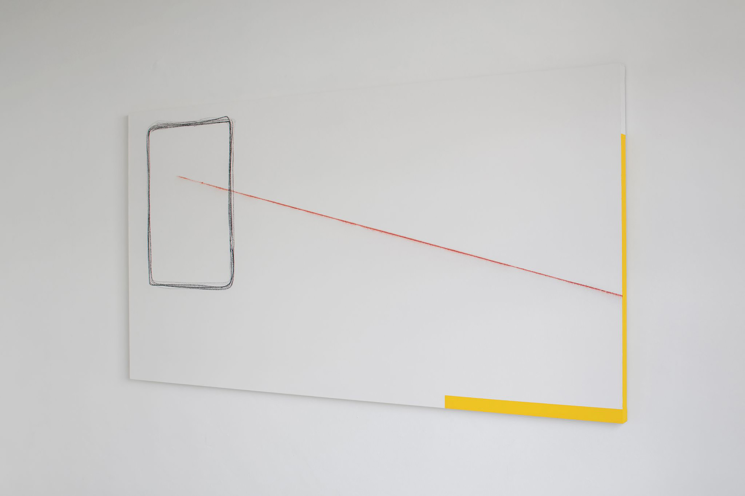 Óleo, tiralíneas, acrílico y grafito, 2019 : Francisco Ugarte