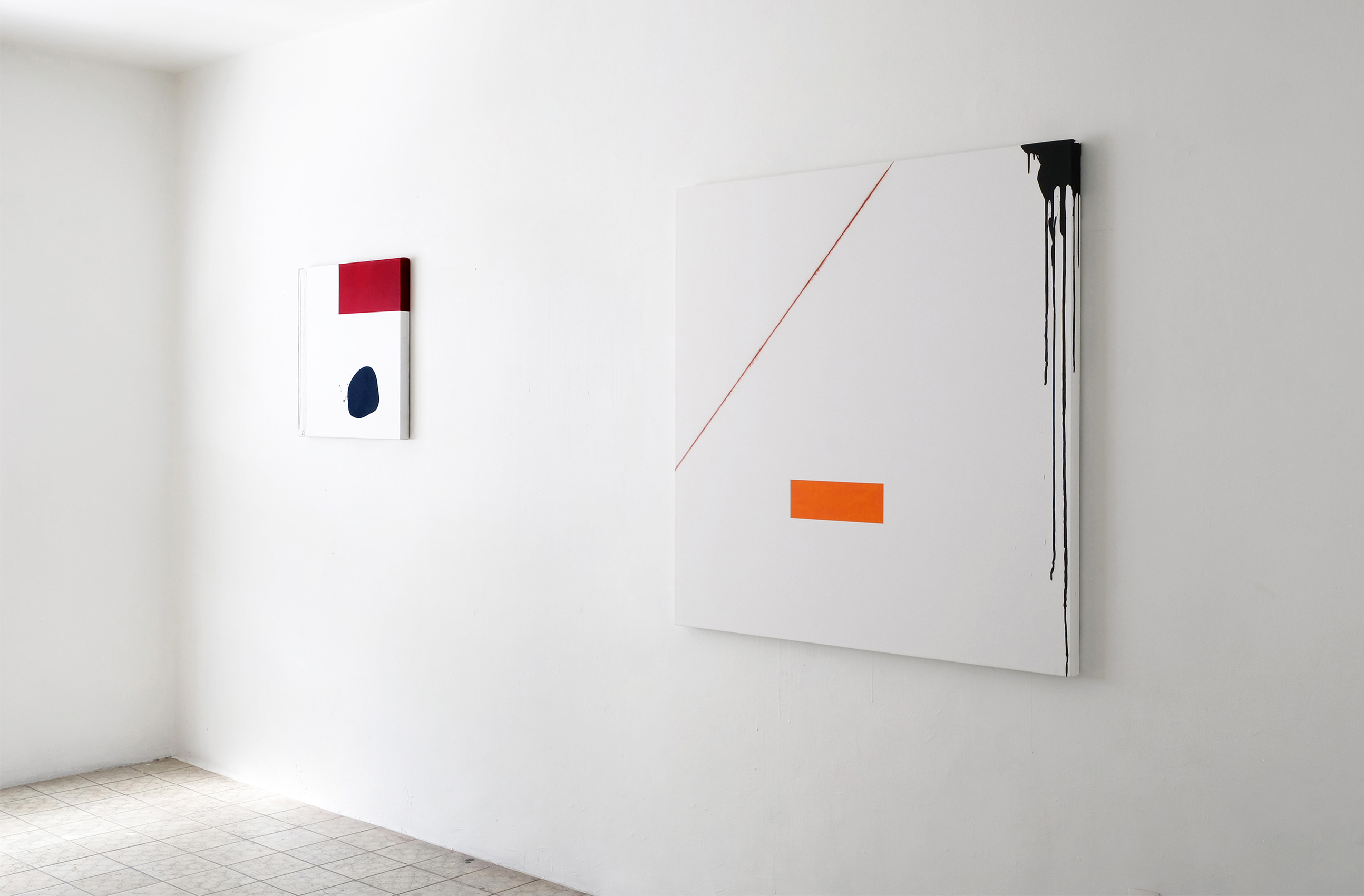 Sin título (Copia de un fragmento de muro del estudio), 2019 : Francisco Ugarte