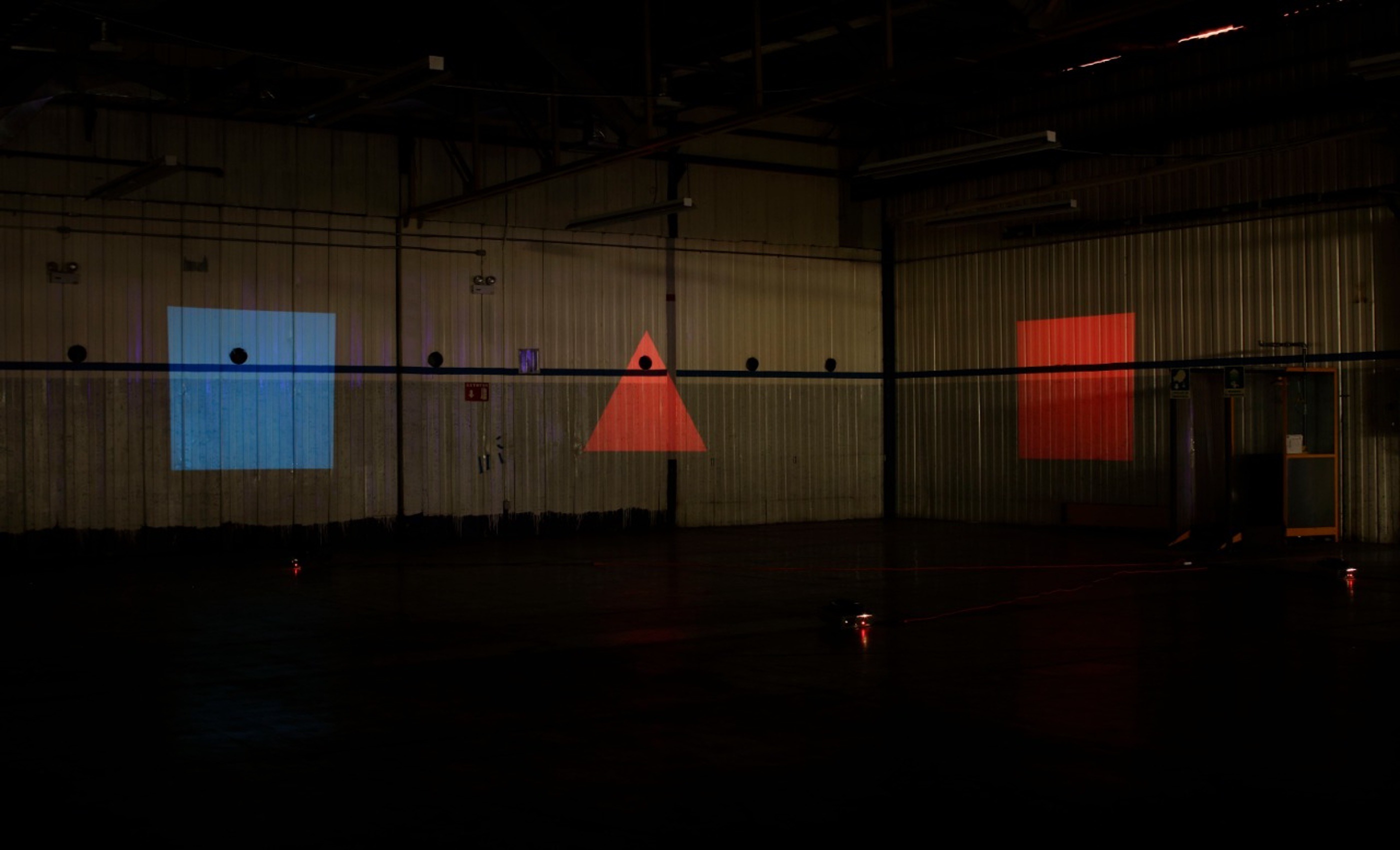 Sin título (Cuadrado, círculo, triángulo, rojo, amarillo, azul), 2020 : Francisco Ugarte