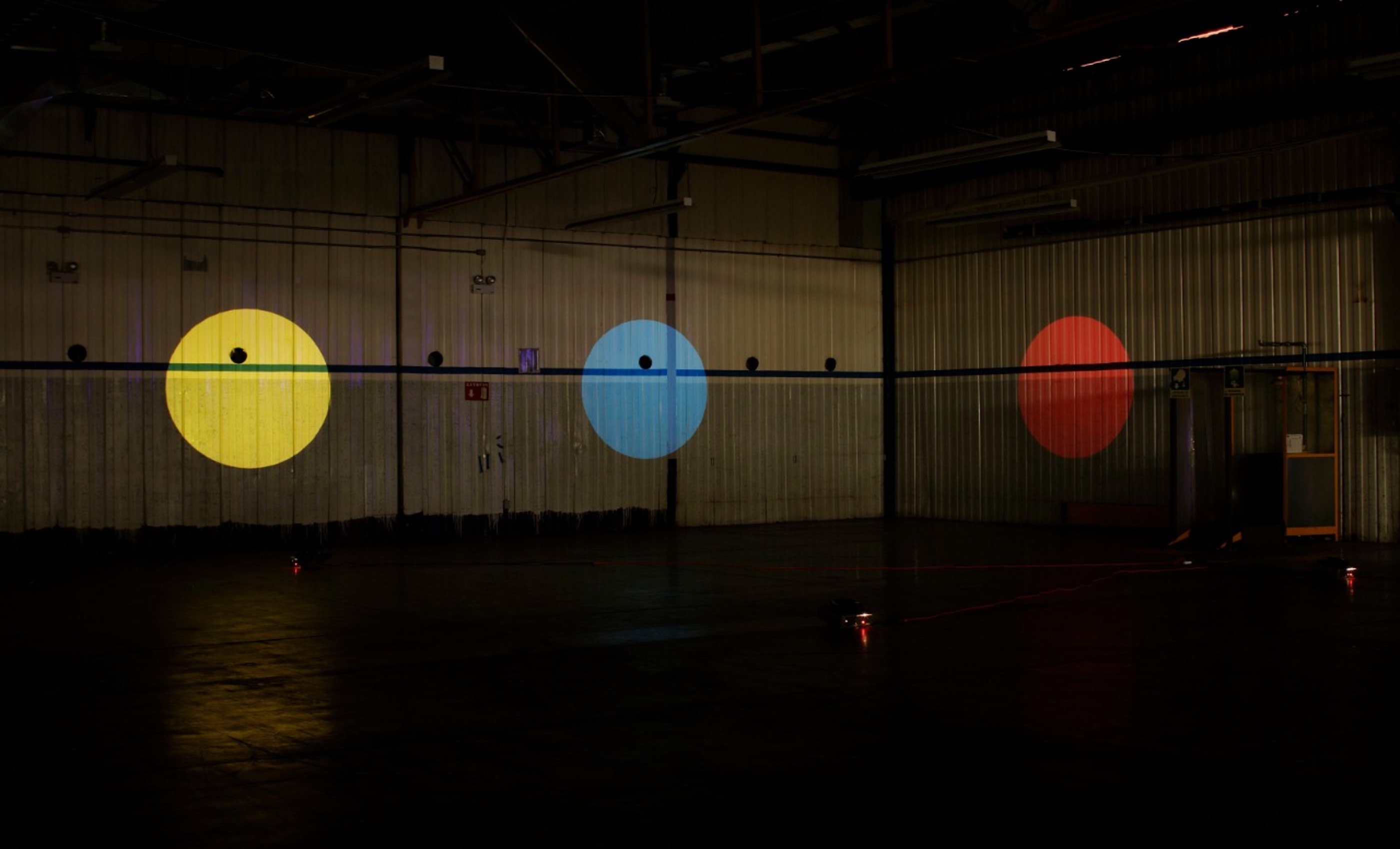 Sin título (Cuadrado, círculo, triángulo, rojo, amarillo, azul), 2020 : Francisco Ugarte