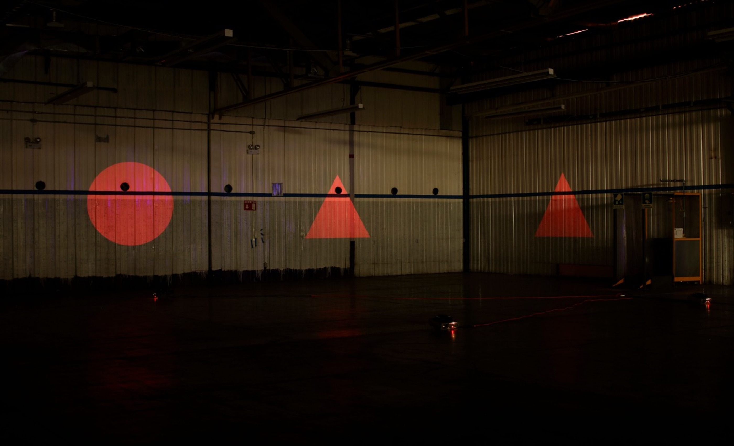 Sin título (Cuadrado, círculo, triángulo, rojo, amarillo, azul), 2020 : Francisco Ugarte