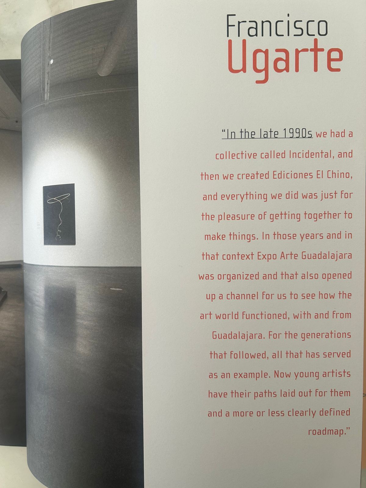 La casa que nos inventamos, contemporary art from Guadalajara : Francisco Ugarte