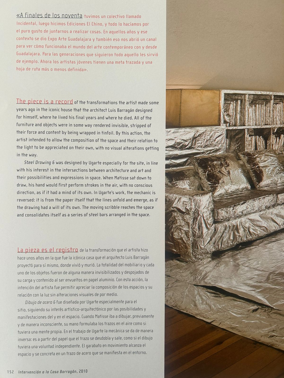 La casa que nos inventamos, contemporary art from Guadalajara : Francisco Ugarte