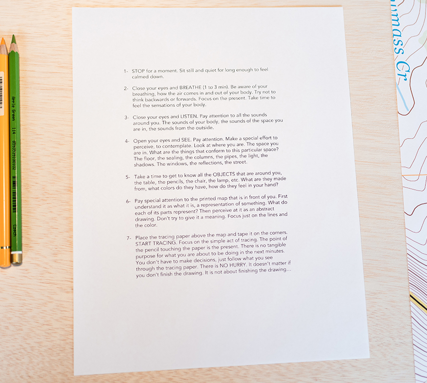 Taller Tracing Mountains : Francisco Ugarte