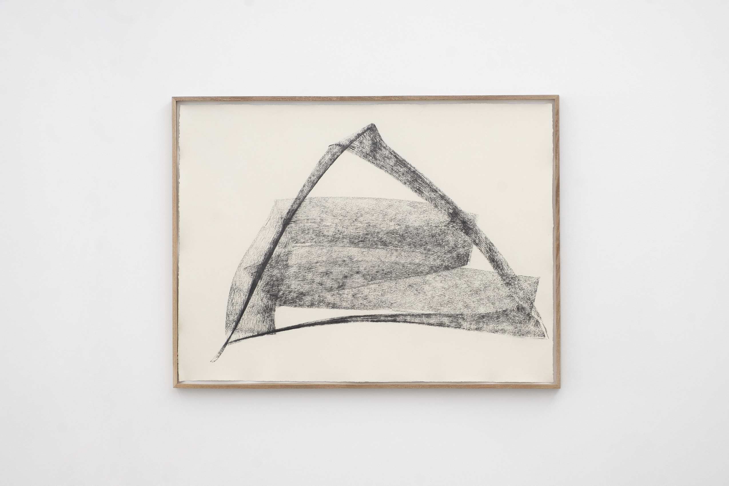 Sin título (Papel libre de ácido y carboncillo, acción 12 - 17), 2020 - 2021 : Francisco Ugarte