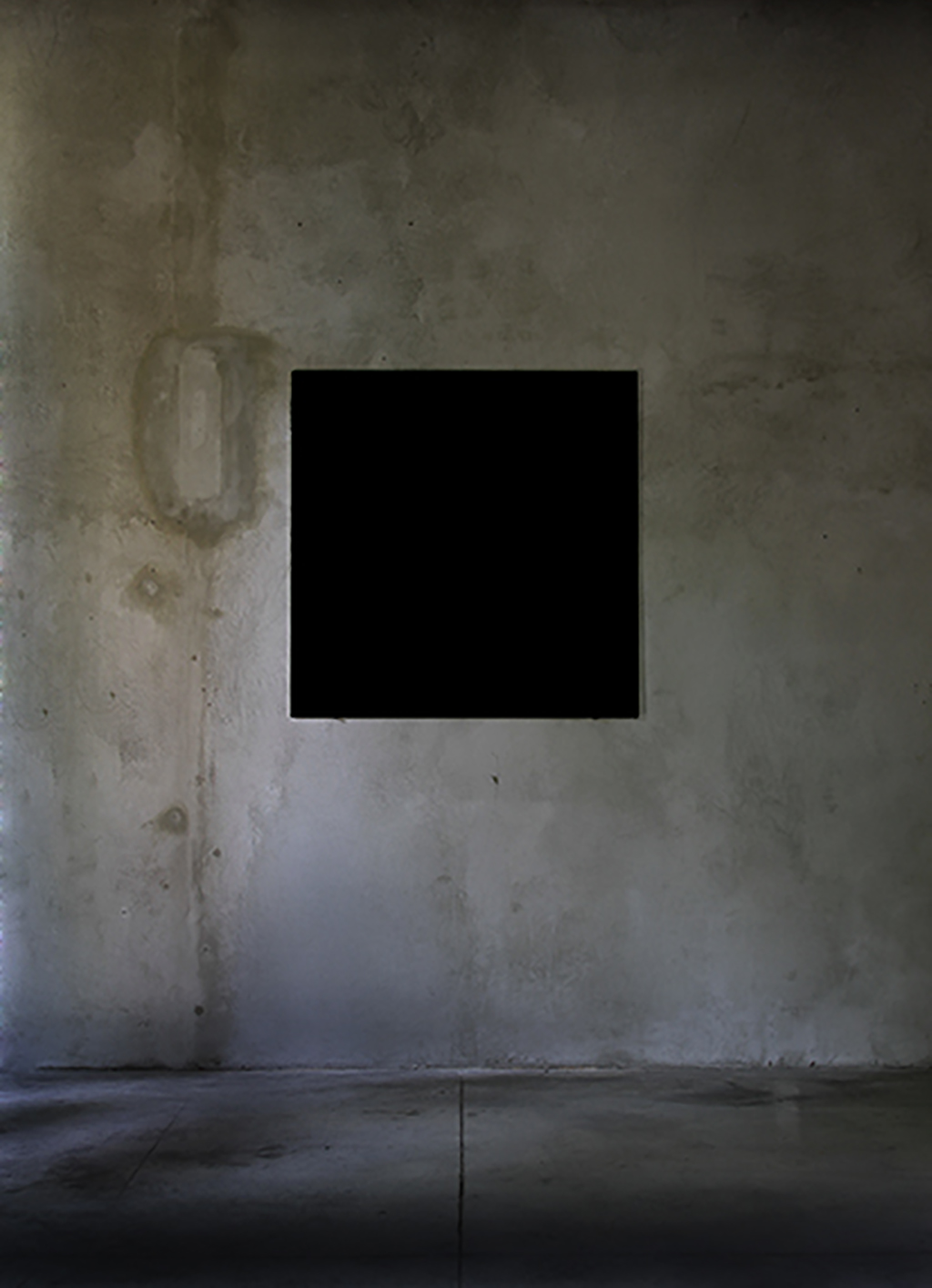 Sin título (Cuadro negro), 2011 : Francisco Ugarte