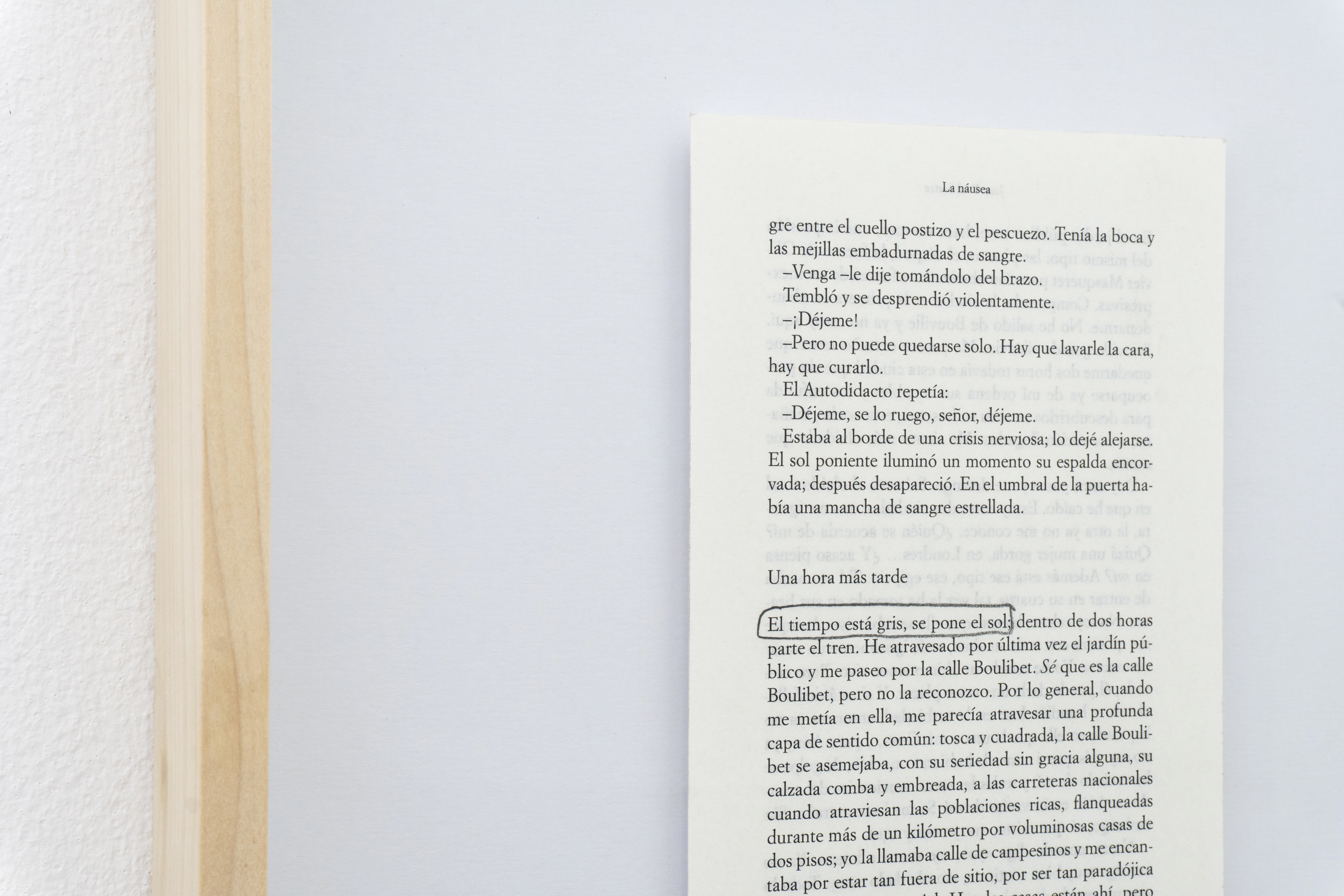 Paisajes literarios (La náusea, Jean-Paul Sartre II), 2026 : Francisco Ugarte