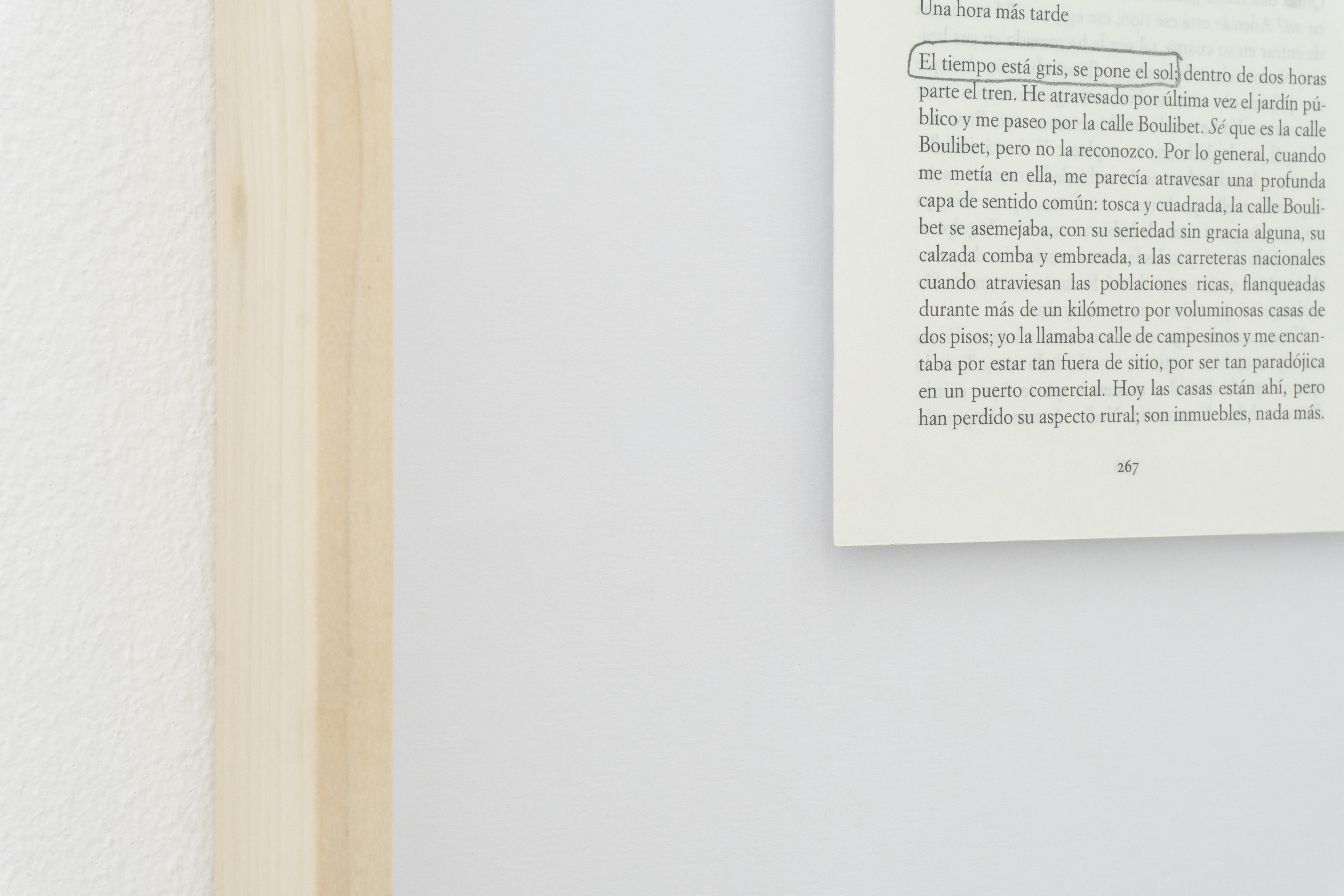 Paisajes literarios (La náusea, Jean-Paul Sartre II), 2026 : Francisco Ugarte
