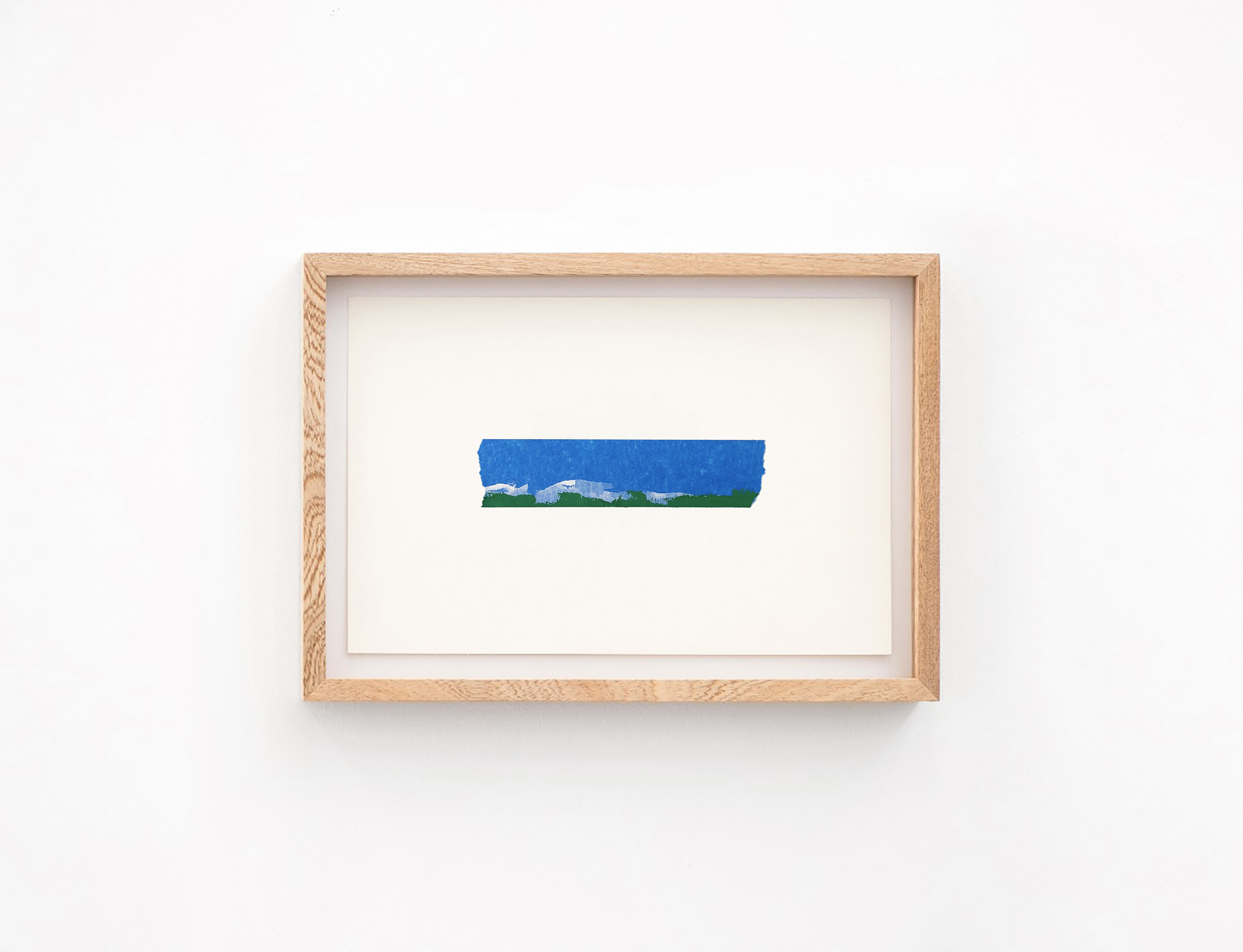 Paisaje azul 1 - 40, 2020 : Francisco Ugarte