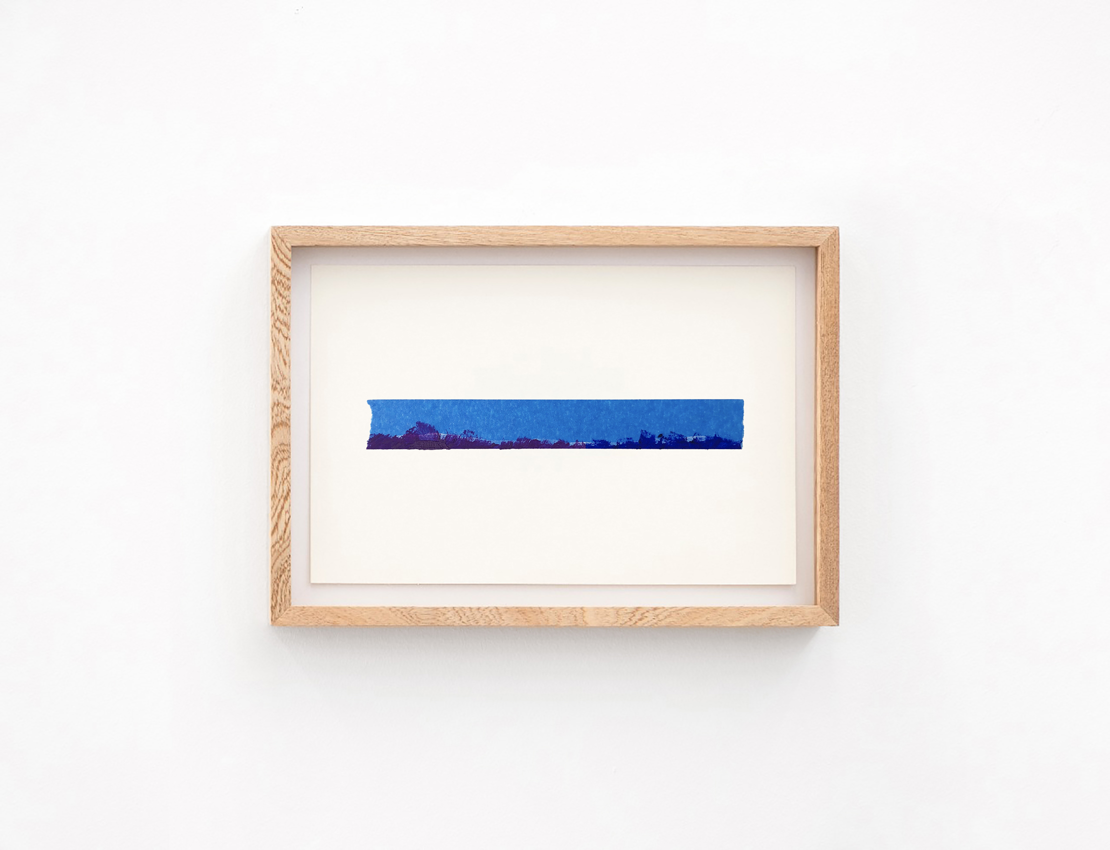 Paisaje azul 1 - 40, 2020 : Francisco Ugarte