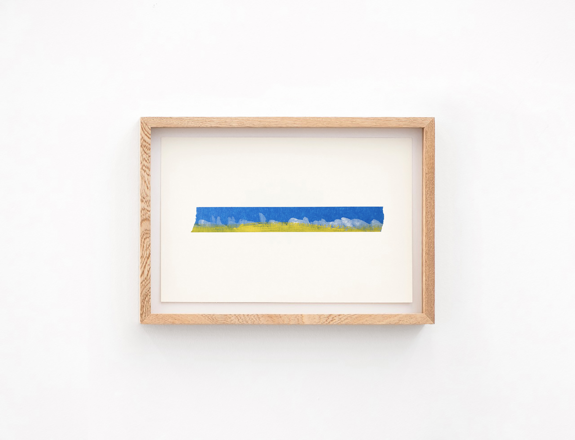 Paisaje azul 1 - 40, 2020 : Francisco Ugarte