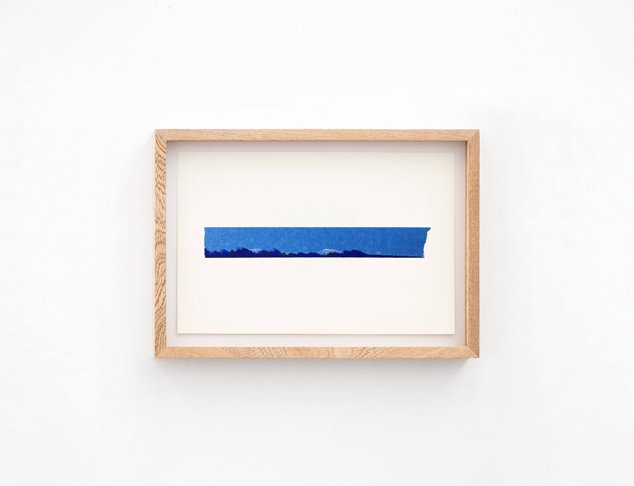 Paisaje azul 1 - 40, 2020 : Francisco Ugarte