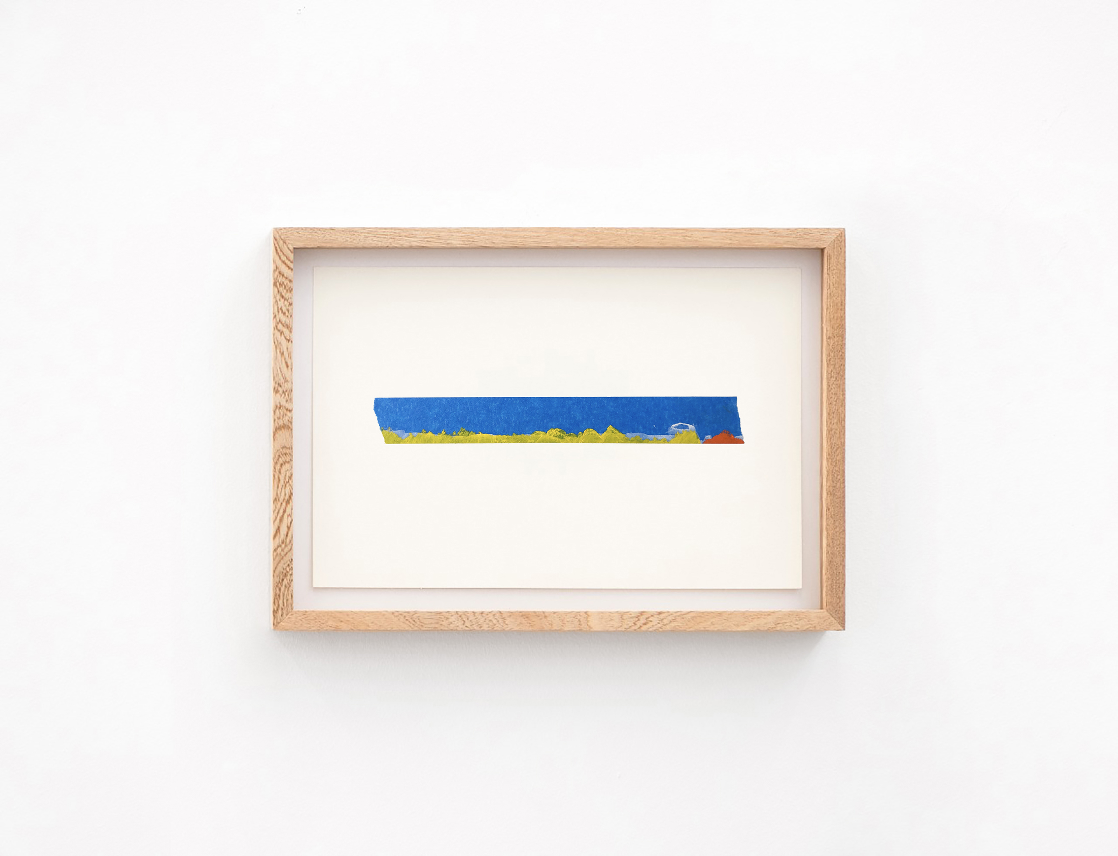 Paisaje azul 1 - 40, 2020 : Francisco Ugarte