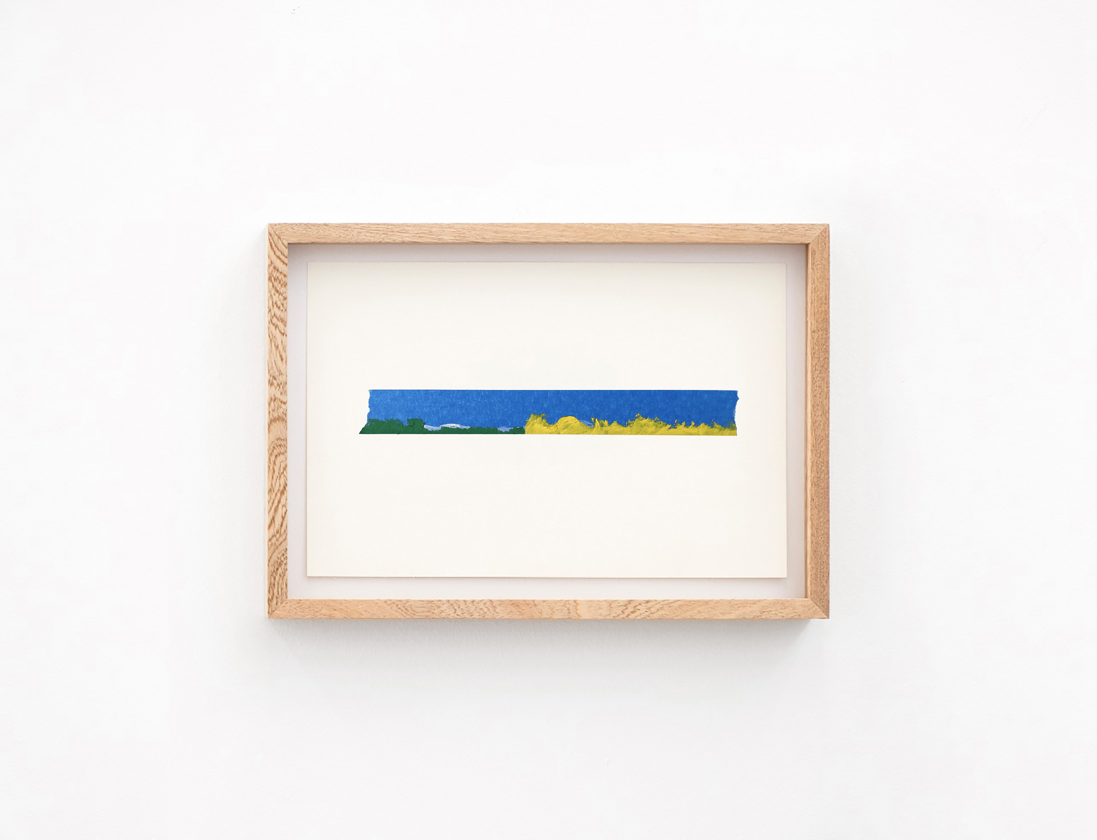 Paisaje azul 1 - 40, 2020 : Francisco Ugarte