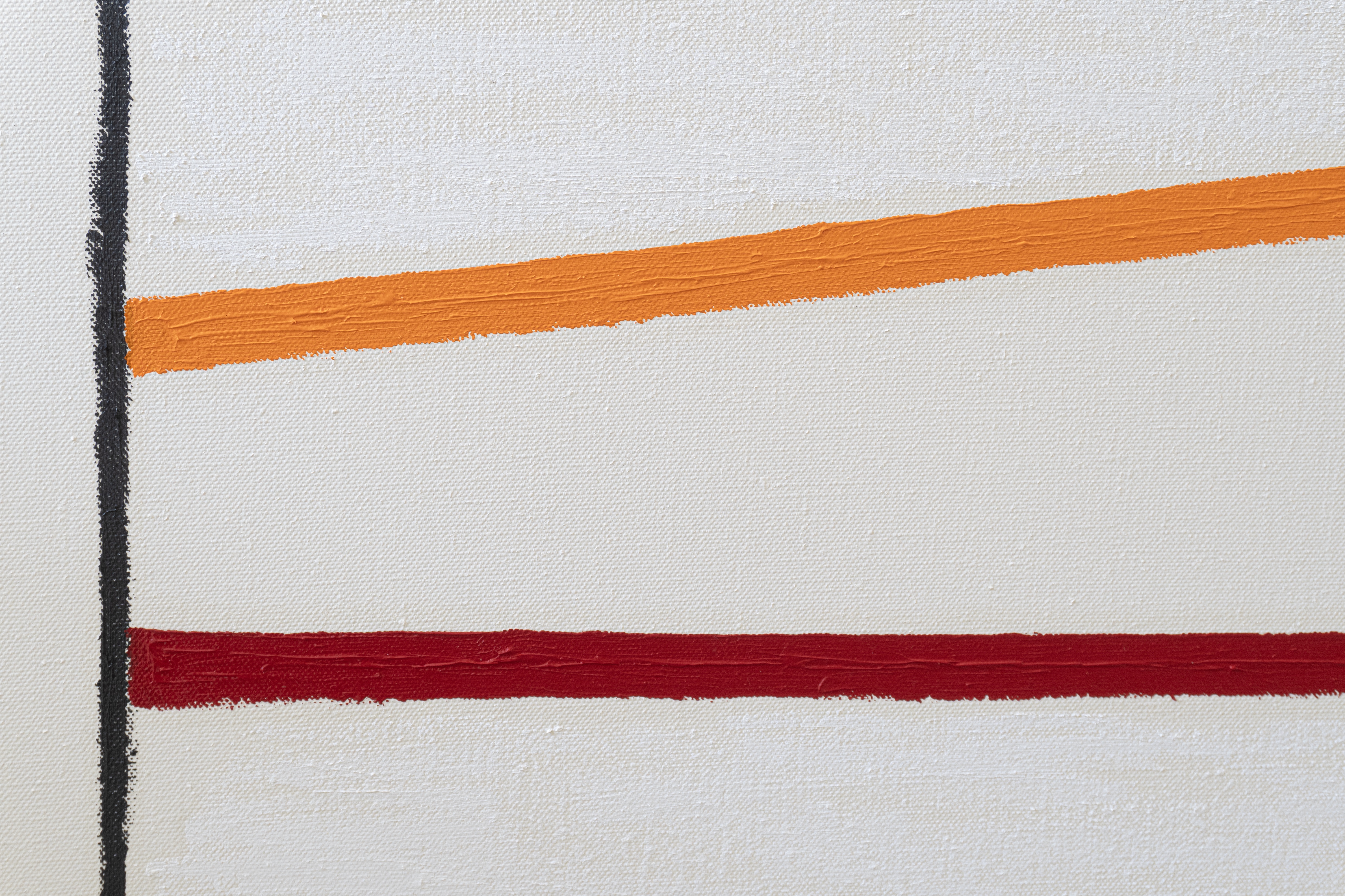 Ventana (Líneas roja y naranja), 2026 : Francisco Ugarte