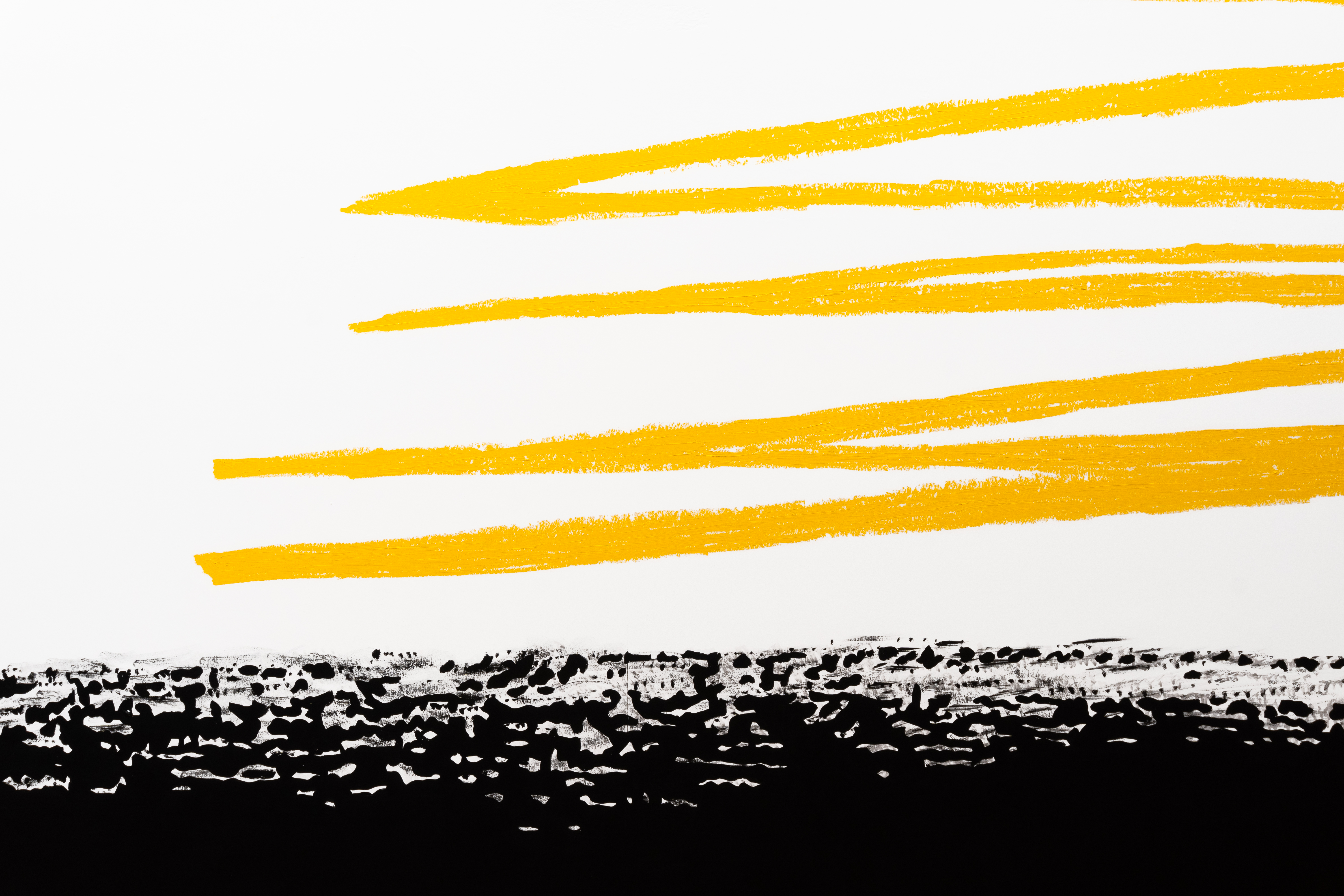 Paisaje gestual 10 (mural), 2024 : Francisco Ugarte